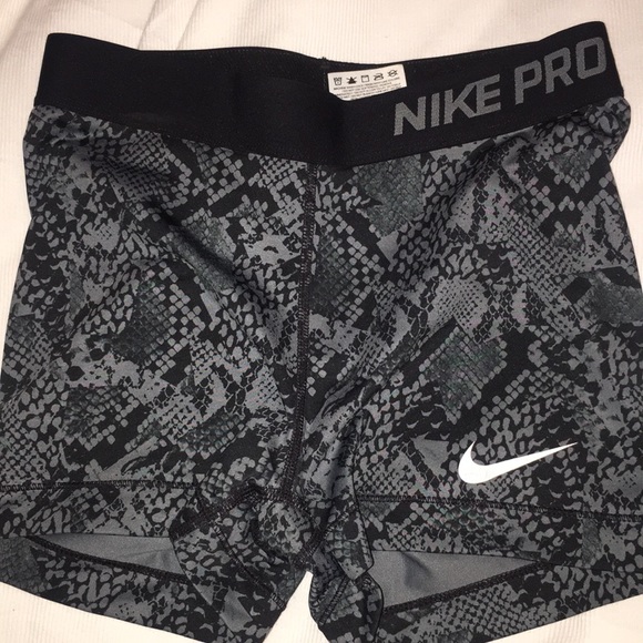 nike snake print shorts